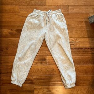 Fabletics Light Grey Sweatpants/joggers